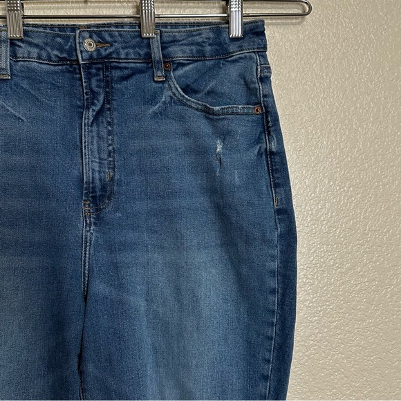 Old Navy High-Rise OG Straight Secret Slim Pockets Women's Jeans, Size 14 - Picture 4 of 11